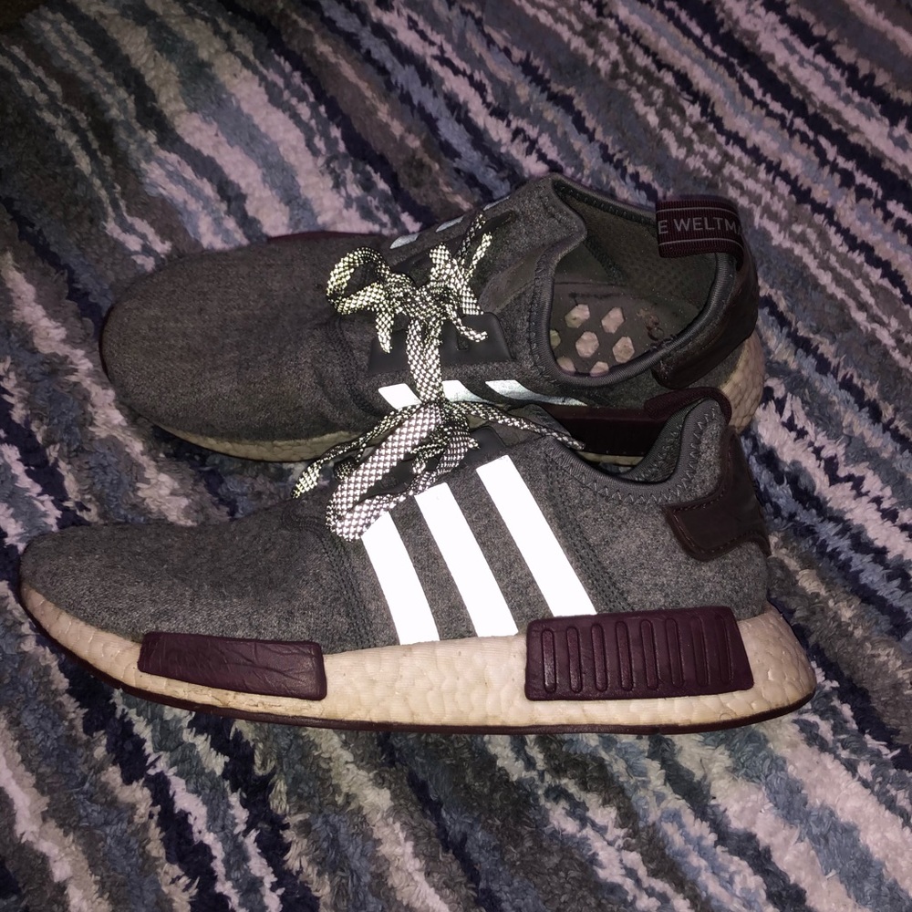 Nmd maroon